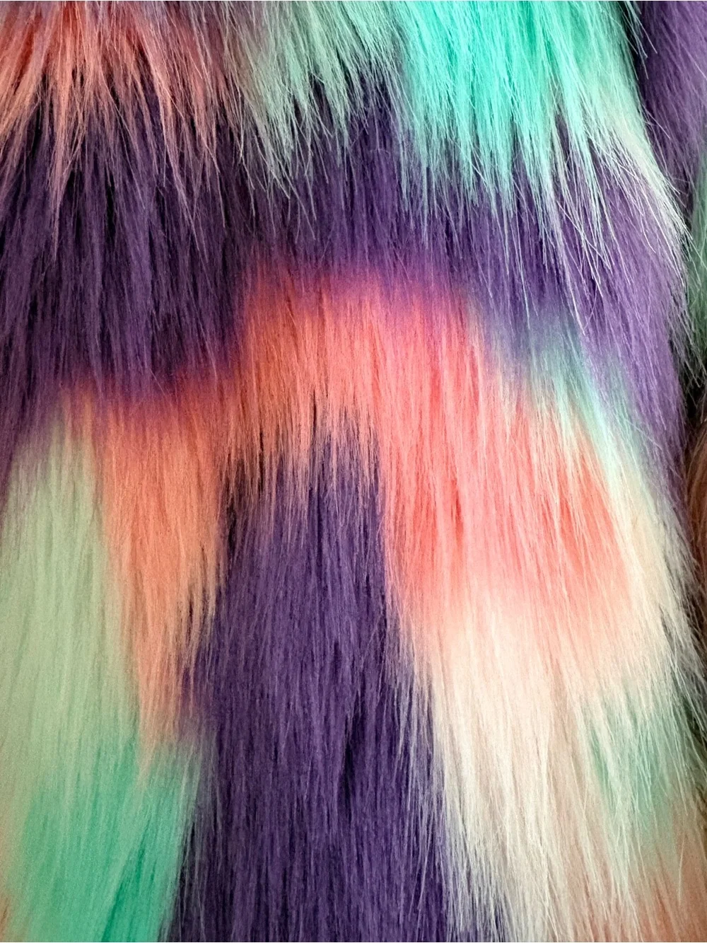 Girls Disney faux fur jacket size 7/8